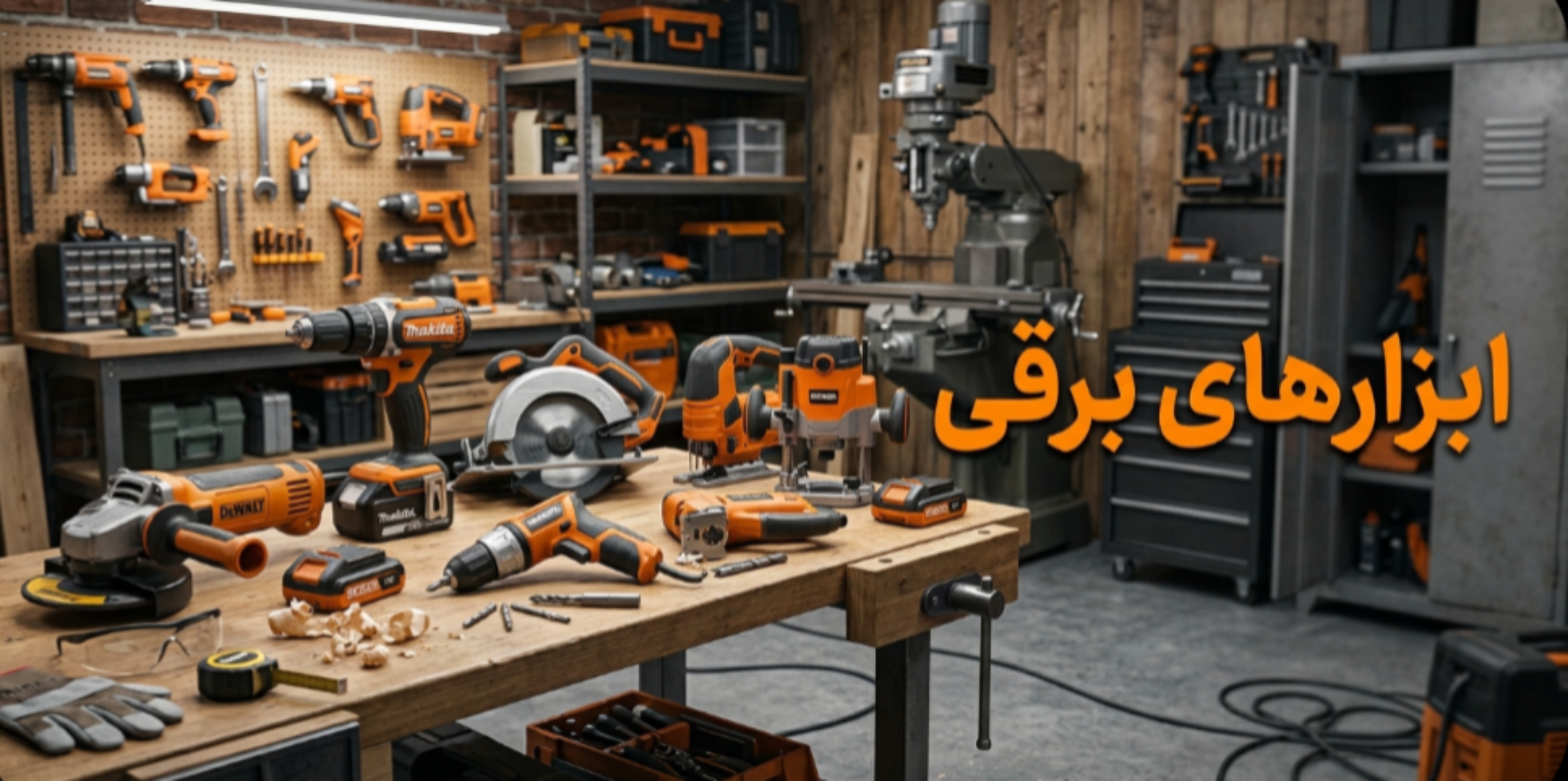 ابزار برقی و شارژی